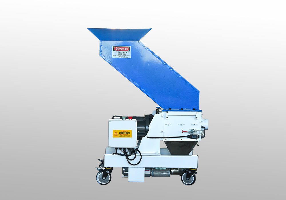 Pulverising automatic recycling machines