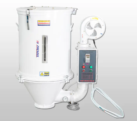 How does HOPPER PLASTIC DRYER work?